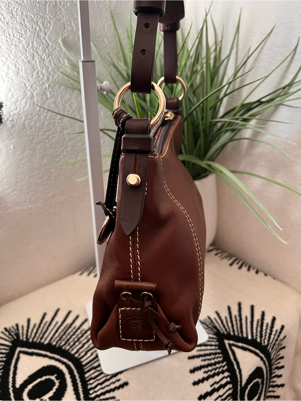 Dooney & Bourke Small East West Slouch Hobo Shoulder Bag - Picture 3 of 12